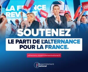Soutenez le parti de l’alternance pour la France.