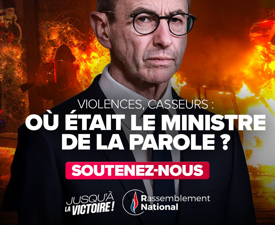 💥 Violences, casseurs : où était le ministre de la parole ?