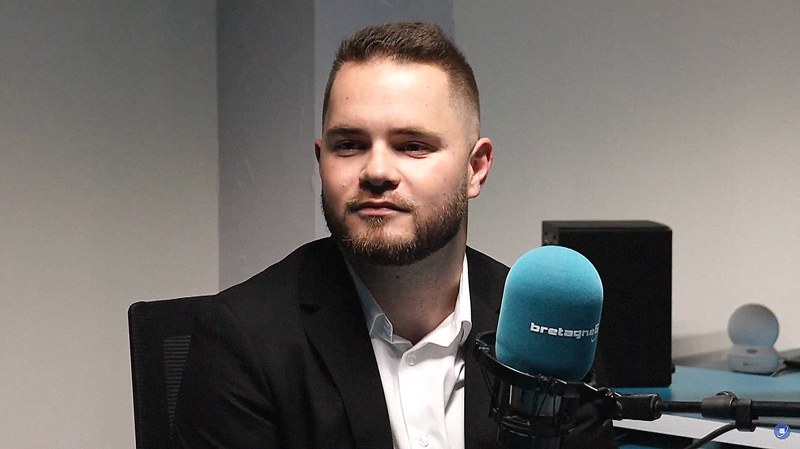 Interview radio, Antoine Oliviero, invité de Bretagne 5